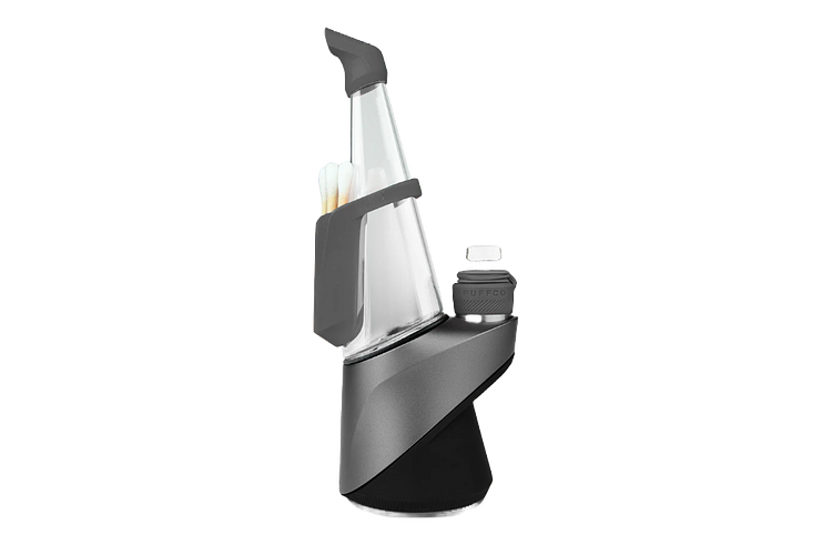 PuffCo Peak Pro Travel Pack + Ball Cap Lunar Grey WholesomeCo